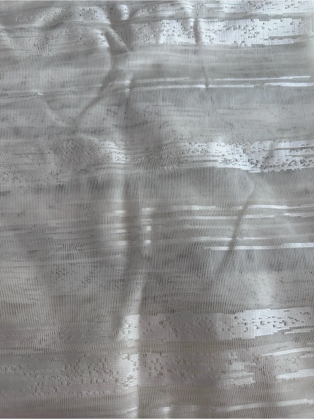 Lumino Broadway Lace Curtain Panel in Ivory